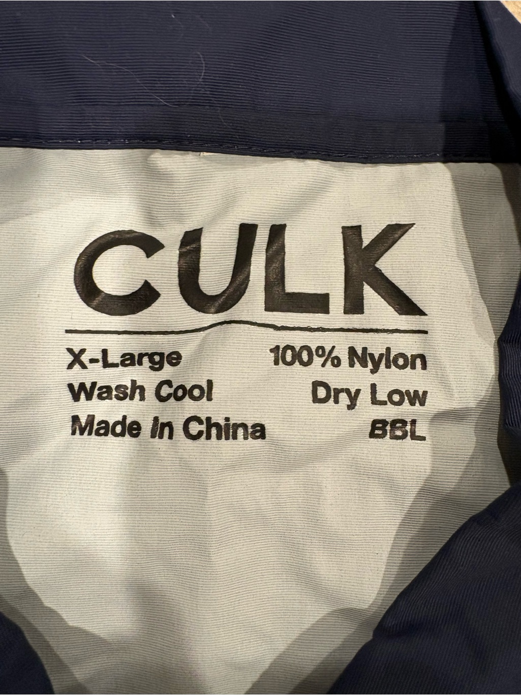 Culk San Francisco Seal Varsity Coaches Rain Jacket Men’s Xl — image 4 of 4